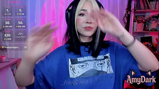  AmyDark online show from 4, 11, 2025