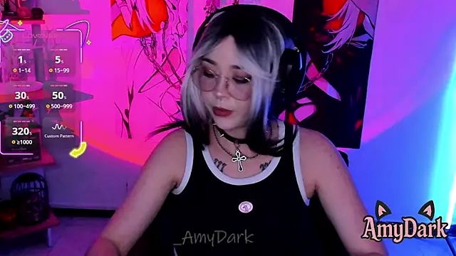  AmyDark online show from 23, 2, 2026