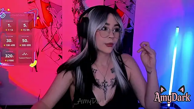  AmyDark online show from 24, 3, 2026