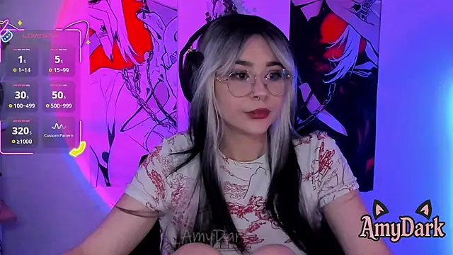  AmyDark online show from 13, 4, 2026