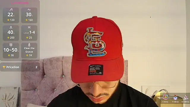 Amadeo Wild online show from 3, 12, 2025