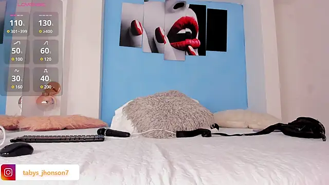 TabyJhonson online show from 7, 3, 2025