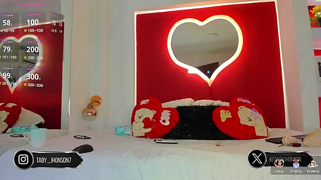 TabyJhonson online show from 6, 11, 2025