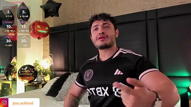 Snapshot of JossAckland chatting on 19, 10, 2025 JossAckland online show from 19, 10, 2025