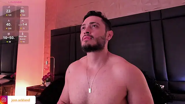 Snapshot of JossAckland chatting on 12, 11, 2025 JossAckland online show from 12, 11, 2025