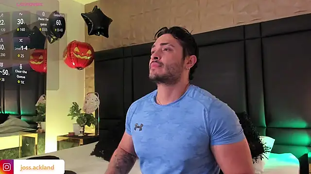 Snapshot of JossAckland chatting on 16, 10, 2025 JossAckland online show from 16, 10, 2025