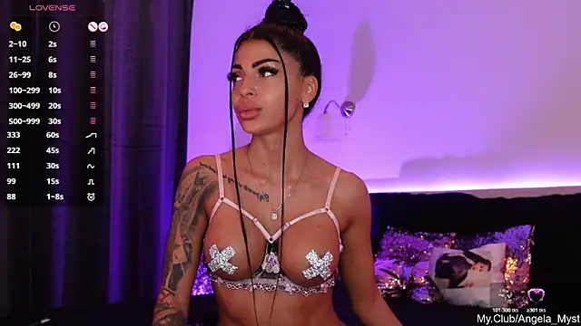 Angela Myst online show from 9, 11, 2025