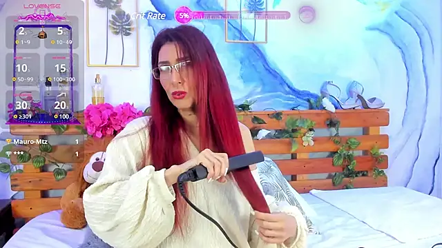 Perla Franco online show from 26, 2, 2025