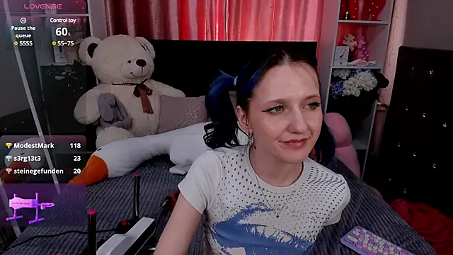 MiaKarlos online show from 21, 2, 2025