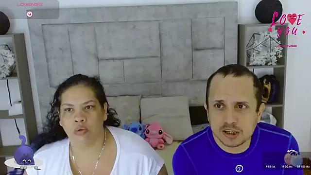 Candy and Jh0n online show from 14, 2, 2026