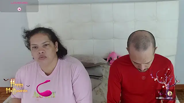 Candy and Jh0n online show from 13, 10, 2025