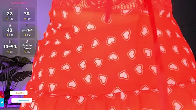 Zoe1 2 online show from 9, 10, 2025