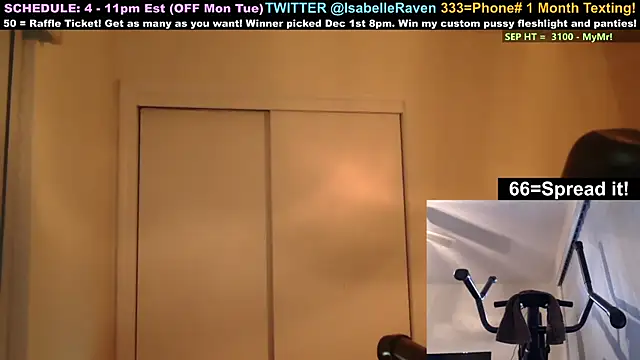 Snapshot of IsabelleRaven chatting on 20, 9, 2025 IsabelleRaven online show from 20, 9, 2025