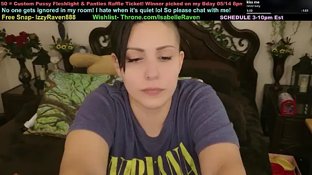 IsabelleRaven online show from 21, 4, 2026