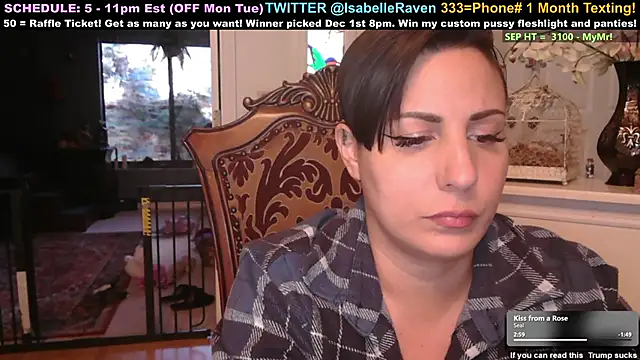 Snapshot of IsabelleRaven chatting on 25, 9, 2025 IsabelleRaven online show from 25, 9, 2025