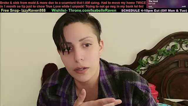 IsabelleRaven online show from 10, 3, 2026