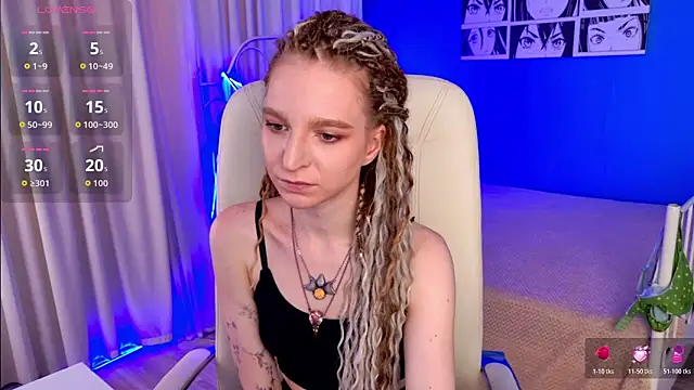 Snapshot of VioletShine chatting on 1, 7, 2026 VioletShine online show from 1, 7, 2026