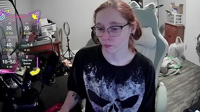 LilyFoxxx online show from 3, 10, 2025