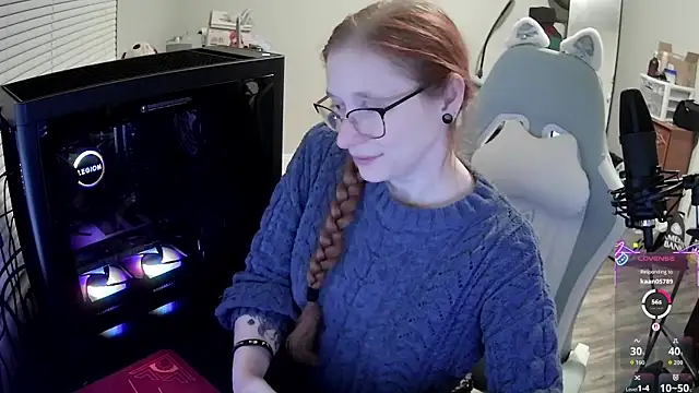 LilyFoxxx online show from 31, 10, 2025