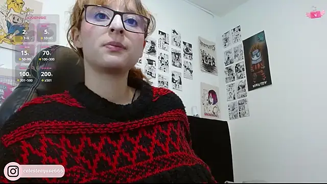 Snapshot of CelesteAyase chatting on 3, 10, 2025 CelesteAyase online show from 3, 10, 2025