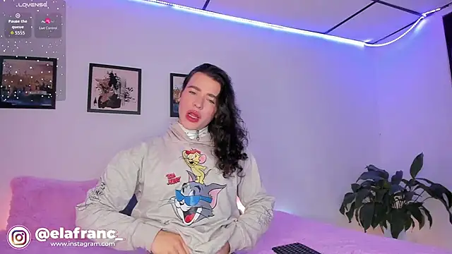 Snapshot of elafranco_ chatting on 13, 1, 2026 elafranco online show from 13, 1, 2026