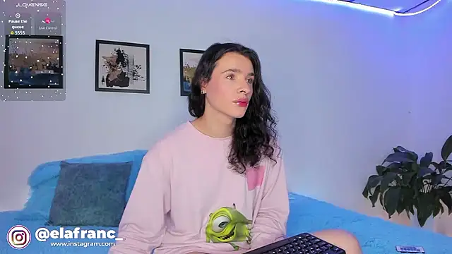 Snapshot of elafranco_ chatting on 8, 1, 2026 elafranco online show from 8, 1, 2026
