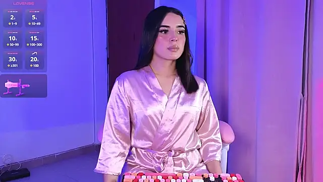 Snapshot of Emily-14 chatting on 1, 3, 2025 Emily-14 online show from 1, 3, 2025