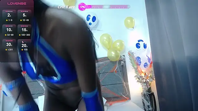 Snapshot of Ebony_Baby1 chatting on 31, 10, 2025 Ebony Baby1 online show from 31, 10, 2025