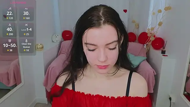 Snapshot of Lana__Cute_ chatting on 14, 2, 2025 Lana Cute online show from 14, 2, 2025