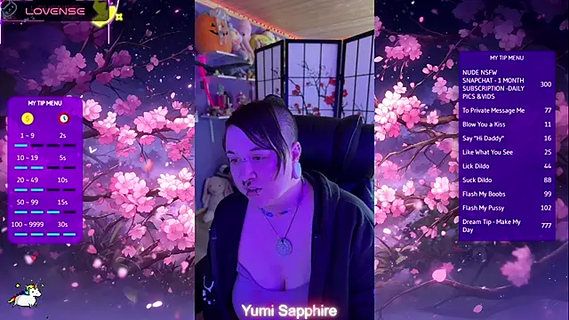 yumi sapphire online show from 21, 4, 2026