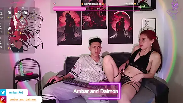 Snapshot of Ambar_and_daimon_ chatting on 19, 9, 2025 Ambar and daimon online show from 19, 9, 2025