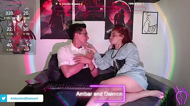 Snapshot of Ambar_and_daimon_ chatting on 12, 9, 2025 Ambar and daimon online show from 12, 9, 2025