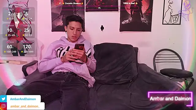Snapshot of Ambar_and_daimon_ chatting on 9, 10, 2025 Ambar and daimon online show from 9, 10, 2025