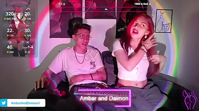 Snapshot of Ambar_and_daimon_ chatting on 16, 9, 2025 Ambar and daimon online show from 16, 9, 2025
