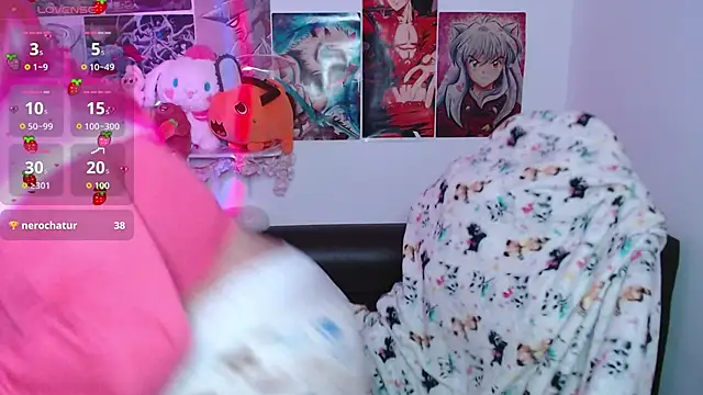 Snapshot of Pinky-Flower chatting on 6, 11, 2025 Pinky-Flower online show from 6, 11, 2025