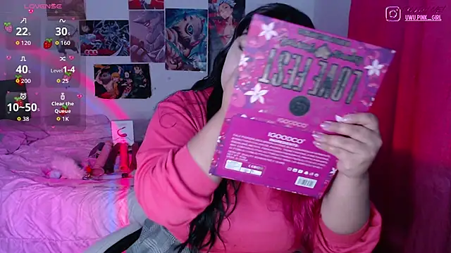 Pinky-Flower online show from 4, 2, 2026