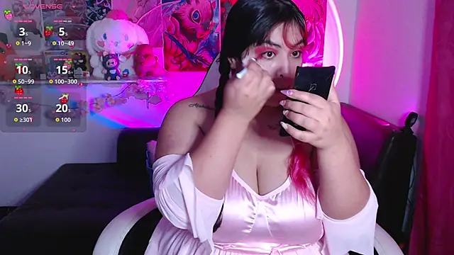 Snapshot of Pinky-Flower chatting on 23, 9, 2025 Pinky-Flower online show from 23, 9, 2025