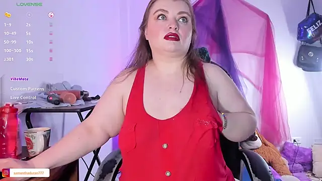 Queensamantha777 online show from 12, 10, 2025
