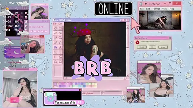 vanesa moon   online show from 4, 3, 2025