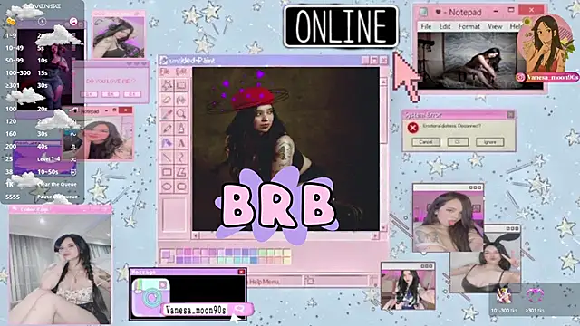 vanesa moon   online show from 25, 9, 2025