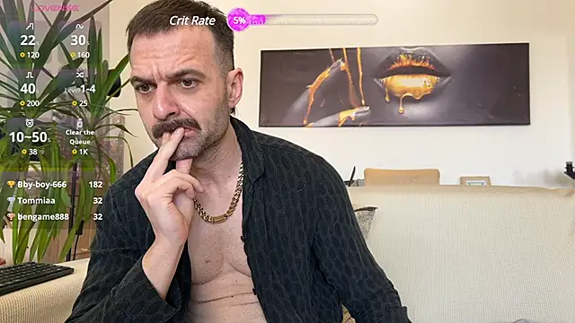 Asmodeuss666 online show from 23, 2, 2025