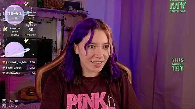  zephyr  online show from 15, 2, 2025