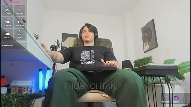 Snapshot of Thom_Ohtani chatting on 27, 6, 2026 Thom Ohtani online show from 27, 6, 2026