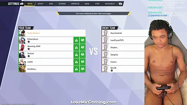 lovemirgaming online show from 29, 9, 2025