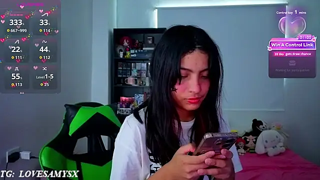 Snapshot of Lovelyamyy chatting on 3, 6, 2026 Lovelyamyy online show from 3, 6, 2026