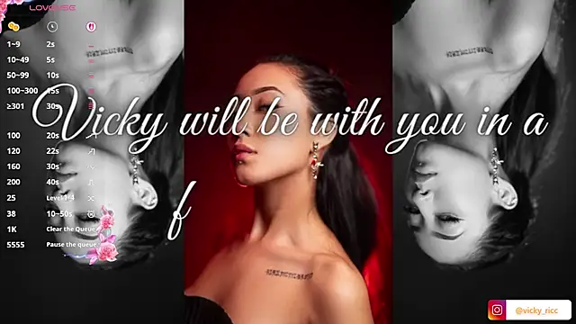 Snapshot of victoria_ricci_a chatting on 15, 10, 2025 victoria ricci a online show from 15, 10, 2025