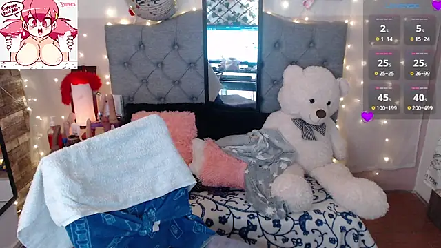 cute bunny95 online show from 13, 9, 2025
