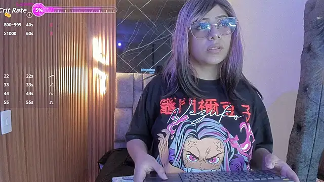 Snapshot of Hiraku_dl chatting on 5, 11, 2025 Hiraku dl online show from 5, 11, 2025