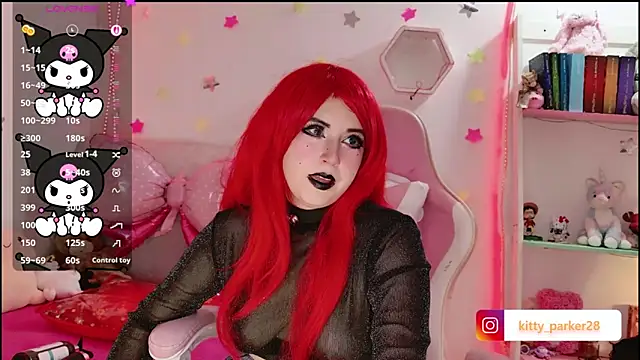 Kitty Parker online show from 21, 6, 2026