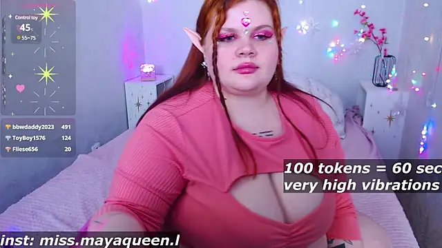 missmayaqueen online show from 14, 2, 2025